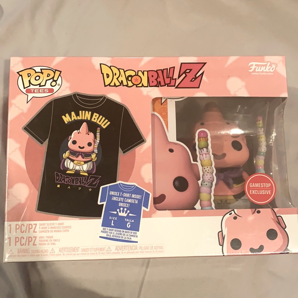 DragonBallZ Funko pop & tee